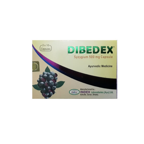 Dibetex Syzygium 500mg 30s Capsules